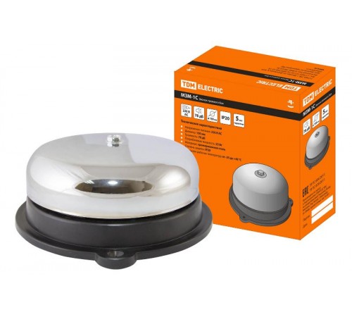 Звонок громкого боя МЗМ-1С-150мм 78дБ 220В  SQ1903-0008  TDM