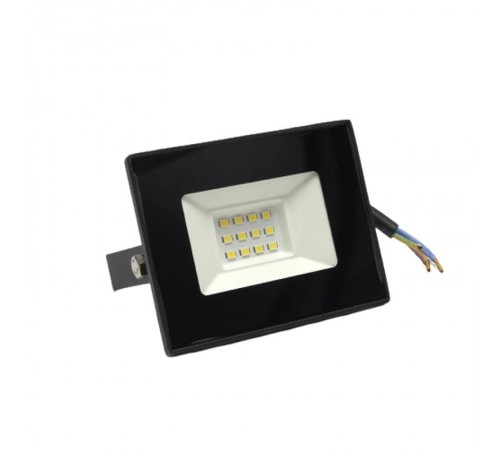 Прожектор светодиодный SFL90-10 IP65 10W 6400K черный  55067  SAFFIT
