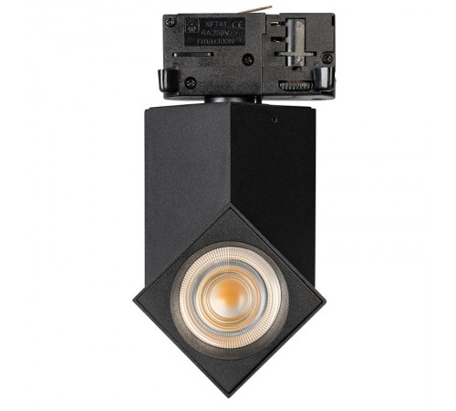 Светильник LGD-TWIST-TRACK-4TR-S60x60-12W Warm3000 (BK, 30 deg) (Arlight, IP40 Металл, 3 года)  026468(1)  Arlight