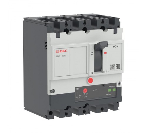 Авт. выкл. YON pro MNX125L 3N 25A 70kA при AC415V расц. TMD  MNX125L3NTMD0025  DKC