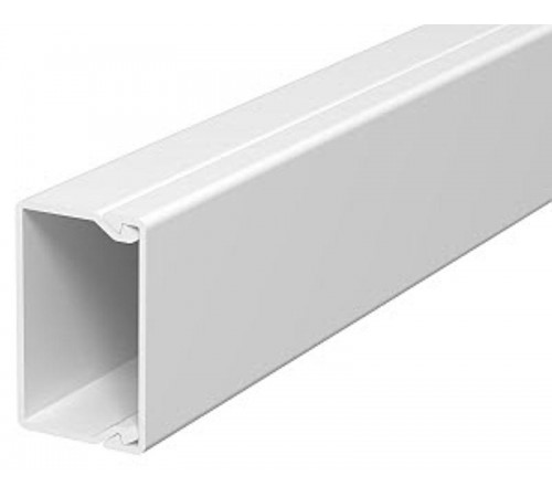 Мини-канал WDK с крышкой 25x40x2000 мм (высота борта 26 мм, крышка 40 мм) ПВХ светло-серый RAL 7035  6026486  OBO Bettermann