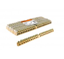 Шина "N" нулевая 8х12мм 24/1 (24 группы/крепеж по центру)   SQ0801-0056  TDM