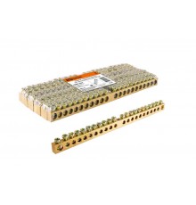 Шина "N" нулевая 8х12мм 24/1 (24 группы/крепеж по центру)   SQ0801-0056  TDM