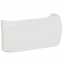 Заглушка д/отв.на плинт.белая DLP  033664  Legrand