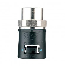 Фитинг AT42/M40/SFA/BLB, прямой, РА66/никел.латунь/эласт., черный/голубой, резьба M40, d42, 2 шт. в пачке  7TCA296170R0646  ABB