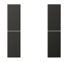 комплект накладок 2гр антрацит  AL2502TSAAN  Jung