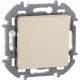 Inspiria Слоновая кость Переключатель без фиксации (кнопка) с Н.О./Н.З. контактом 6 A С/У без рамки  673691  Legrand