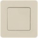 Inspiria Слоновая кость Переключатель без фиксации (кнопка) с Н.О./Н.З. контактом 6 A С/У без рамки  673691  Legrand