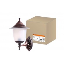 Светильник садово-парковый Прага Эл-11-71М 60 Вт Е27 настенный вверх медь  SQ0330-0503  TDM