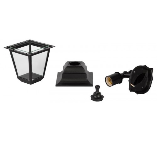 Светильник садово-парковый НБУ 04-60-001 , "Леда" настенный четырехгранный  Б0048111  ЭРА