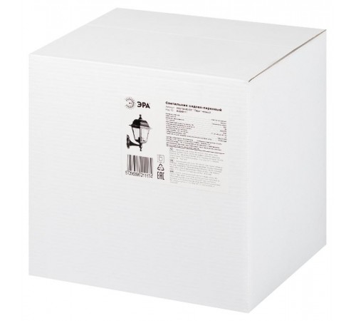 Светильник садово-парковый НБУ 04-60-001 , "Леда" настенный четырехгранный  Б0048111  ЭРА