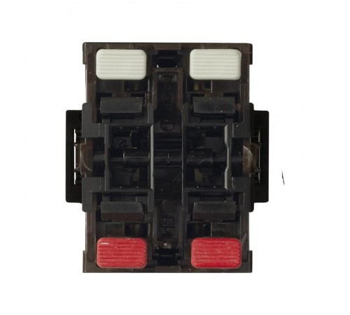 Simon 75 Механизм Выключатель кнопочный 2-кл (2 входа + 2 выхода), 10А 250В, S82, S82N, S88, S82 Detail  75396-39  Simon