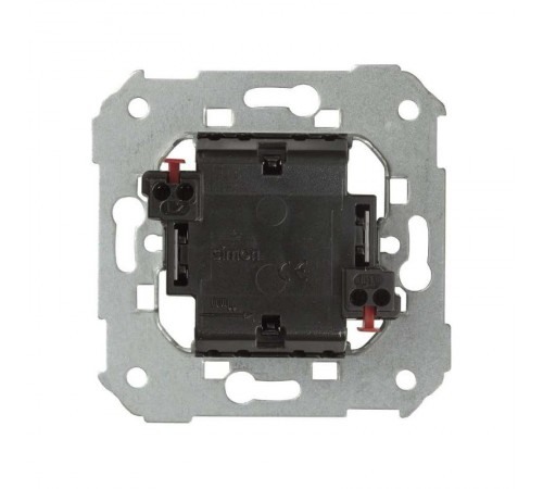 Simon 75 Механизм Выключатель кнопочный 2-кл (2 входа + 2 выхода), 10А 250В, S82, S82N, S88, S82 Detail  75396-39  Simon