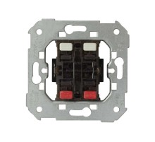 Simon 75 Механизм Выключатель кнопочный 2-кл (2 входа + 2 выхода), 10А 250В, S82, S82N, S88, S82 Detail  75396-39  Simon