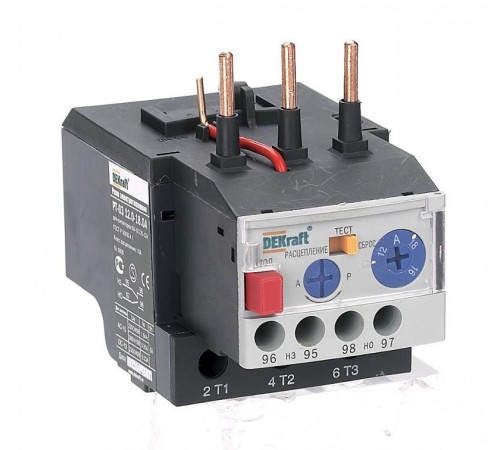 Реле электротепл. для конт. 25-32А 6,30-9,00А РТ-03 DEK  23118DEK  DEKraft