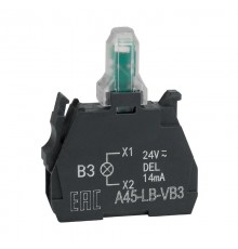 Световой блок OptiSignal D22 A45-LB-VM3 зеленый 230-240VAC ZBVM3 332208 КЭАЗ