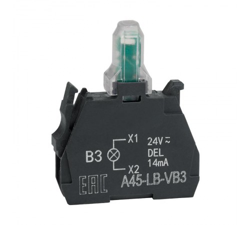 Световой блок OptiSignal D22 A45-LB-VM3 зеленый 230-240VAC ZBVM3 332208 КЭАЗ