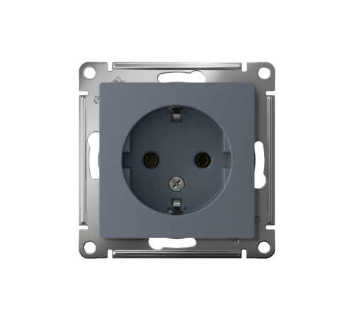 AtlasDesign Грифель Розетка с заземлением, 16А, механизм  ATN000743  SE