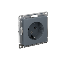 AtlasDesign Грифель Розетка с заземлением, 16А, механизм  ATN000743  SE