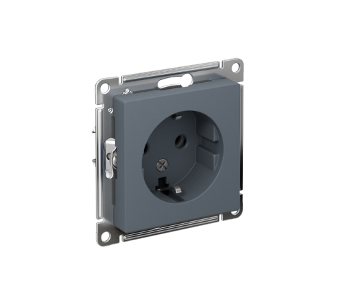 AtlasDesign Грифель Розетка с заземлением, 16А, механизм  ATN000743  SE