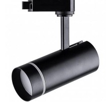 Светильник светодиодный трековый однофазный AL106, 12W, 1080 Lm, 4000К, 80 градусов, черный  32445  FERON