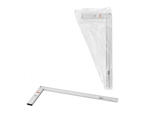 Угольник столярный 500 мм алюминиевый, усиленный, облегченная рукоятка, "Рубин"  SQ1018-0515  TDM