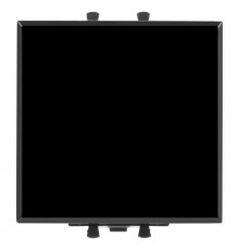 Инвертор (промежуточный переключатель) "Черный квадрат", "Avanti", 16A, 2 мод.  4402122  DKC