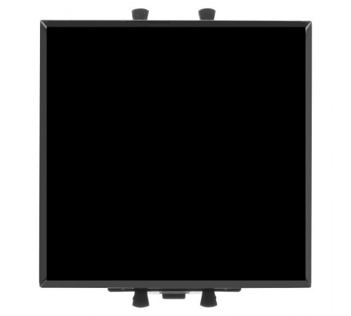 Инвертор (промежуточный переключатель) "Черный квадрат", "Avanti", 16A, 2 мод.  4402122  DKC