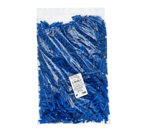 Дюбель распорный Чапай 6х30 шипы+усы (синие) (1000 шт) - пакет накл. ( 0,593 кг)  111142  Tech-KREP