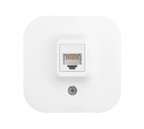 Quteo Белый Розетка RJ11  782214  Legrand