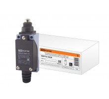 Концевой выключатель ВККН-2110М11-У2 кнопочный толкатель 5А 1з+1р IP65  SQ0732-0028  TDM