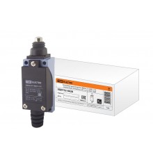 Концевой выключатель ВККН-2110М11-У2 кнопочный толкатель 5А 1з+1р IP65  SQ0732-0028  TDM