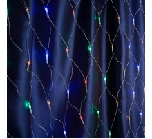Гирлянда - сеть  CL30  240 диодов  мульти, 2х2м + 1.5м прозрачный шнур, IP20  32359  FERON