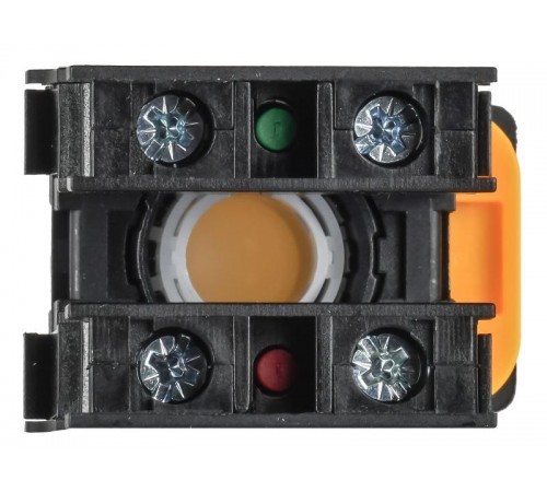 Кнопка с фиксацией d=22мм 1NO+1NC жёлтая MASTER  MI-BT60-11T-3-21-K05  IEK