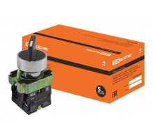 Переключатель BD33 черный 3 положения I-0-II стандарт. ручка 1з+1з   SQ0703-0011  TDM