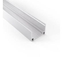 Профиль алюминиевый анодированный для гибкого неона 16х16мм, 2м  134-088  NEON-NIGHT