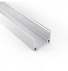 Профиль алюминиевый анодированный для гибкого неона 16х16мм, 2м  134-088  NEON-NIGHT