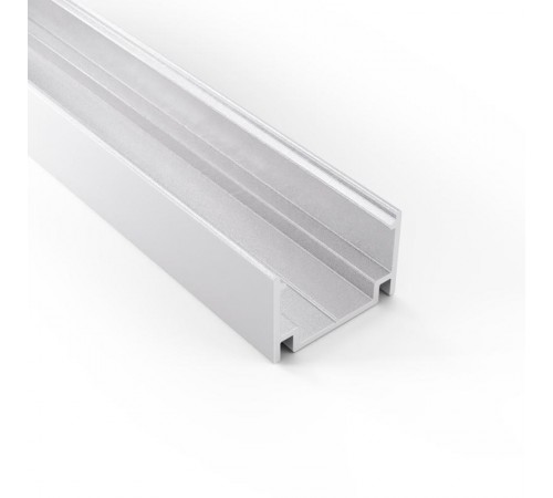 Профиль алюминиевый анодированный для гибкого неона 16х16мм, 2м  134-088  NEON-NIGHT