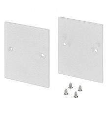 Заглушка SL-ARC-5060 White (arlight, Металл)  032731  Arlight