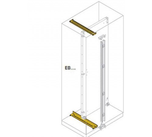 Направляющая для установки монтажной платы Г=400мм(2шт)  EB4101  ABB