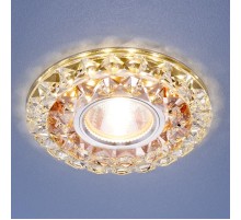 Светильник точечный встраиваемый 2170 MR16 GC/CL тонированный/прозрачный  a033834  Elektrostandard