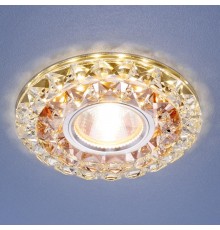 Светильник точечный встраиваемый 2170 MR16 GC/CL тонированный/прозрачный  a033834  Elektrostandard