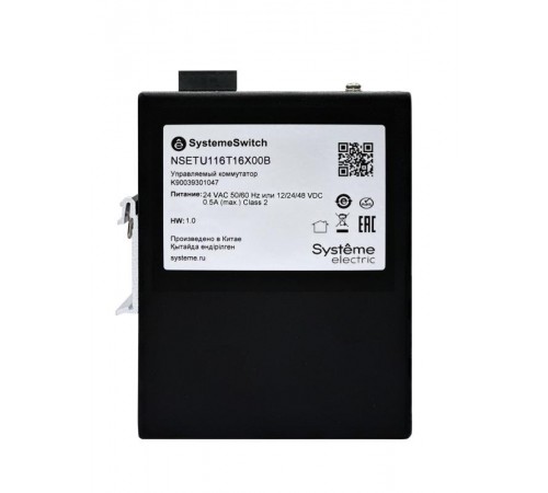 Неуправляемый промышленный коммутатор Ethernet, 16x10/100BaseT  NSETU116T16X00B  SE