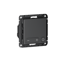 AtlasDesign SMART Черный Термостат программируемый для электрического теплого пола, Zigbee, 16 А, механизм  ATN001038Z  SE