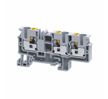 Клемма с 3-мя контактами push-in OptiClip СP-10-TRIPLET-I-серый  331852  КЭАЗ