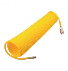 Шланг спиральный для компрессора, с быстросъемным соединением, 15м  KR-16-1173  KRANZ