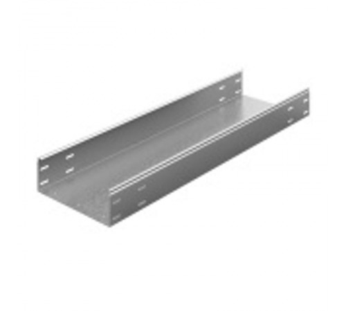 Лоток неперфорированный 200х100х3000, толщ. 1,2 мм, Сендзимир цинк  УЛН-200х100х3000-1,2-СЦ  Ostec