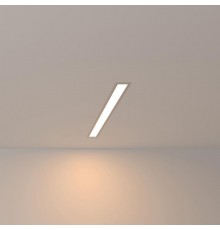 Светильник светодиодный встраиваемый линейный 53см 10W 3000K матовое серебро (101-300-53)  a041462  Elektrostandard