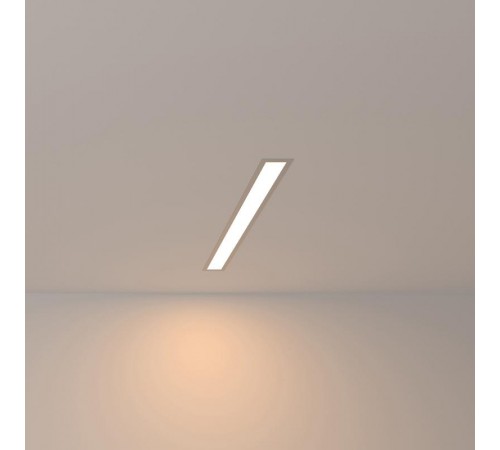 Светильник светодиодный встраиваемый линейный 53см 10W 3000K матовое серебро (101-300-53)  a041462  Elektrostandard