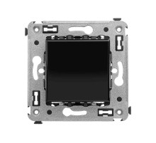 Кнопка одноклавишная в стену, "Avanti", "Черный квадрат"  4402153  DKC